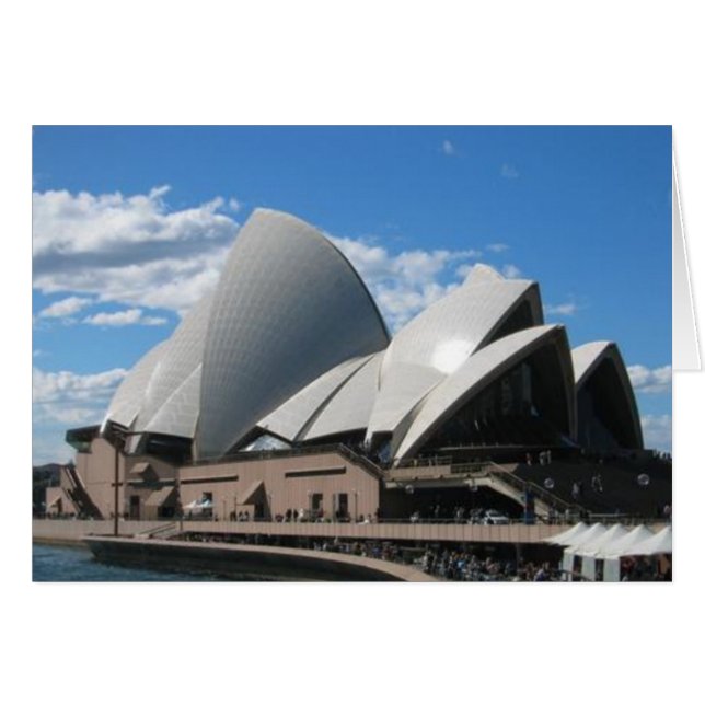 Opera House, Sydney Australia (Voorkant Horizontaal)