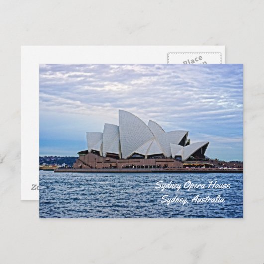 Opera House - Sydney Australia Briefkaart (Voorkant / Achterkant)