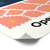 Opera House Sydney Australië reizen bloemenkunst Poster (Hoek)