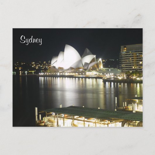 opera house sydney briefkaart (Voorkant)