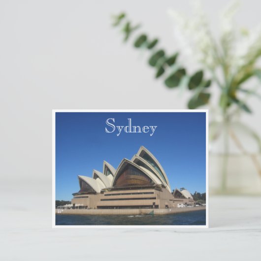 opera house sydney briefkaart (Staand voorkant)