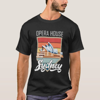 Opera House Sydney From Australia Tourist New Sout T-shirt