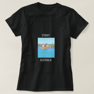 Opera House Sydney Harbour Water uitzicht T-Shirt