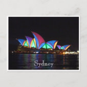 opera house sydney - lichten briefkaart (Voorkant)