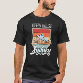 Opera House Sydney uit Australia Tourist New Sout T-shirt (Voorkant)
