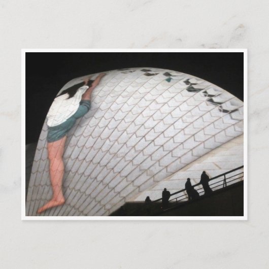 opera house vivid stretch briefkaart (Voorkant)