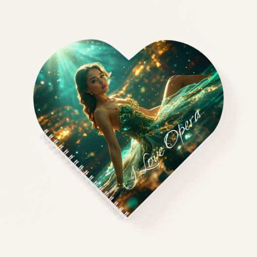 OPERA - I LOVE OPERA NOTITIEBOEK (Voorkant)