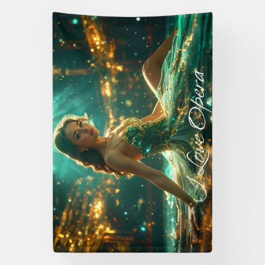 OPERA - I LOVE OPERA SPANDOEK (Verticaal)