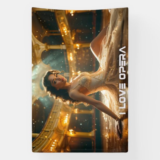 OPERA - I LOVE OPERA SPANDOEK (Verticaal)