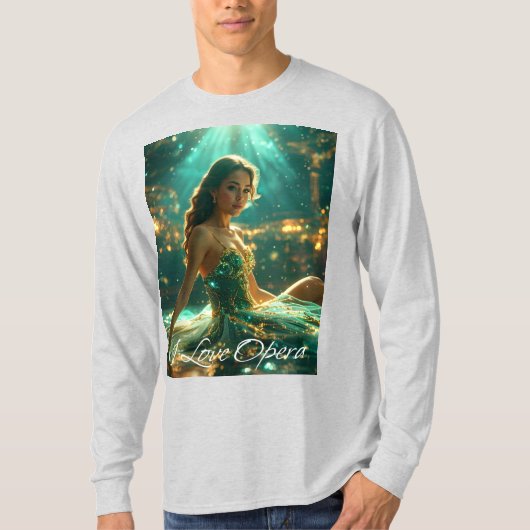 OPERA - I LOVE OPERA T-SHIRT (Voorkant)