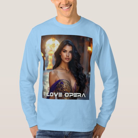 OPERA - I LOVE OPERA T-SHIRT (Voorkant)