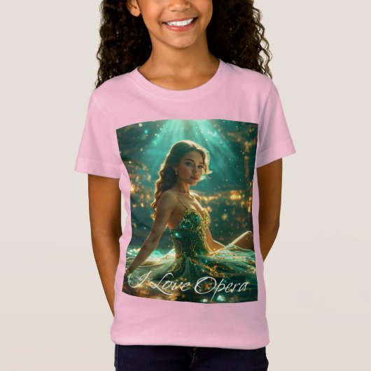 OPERA - I LOVE OPERA T-SHIRT (Voorkant)