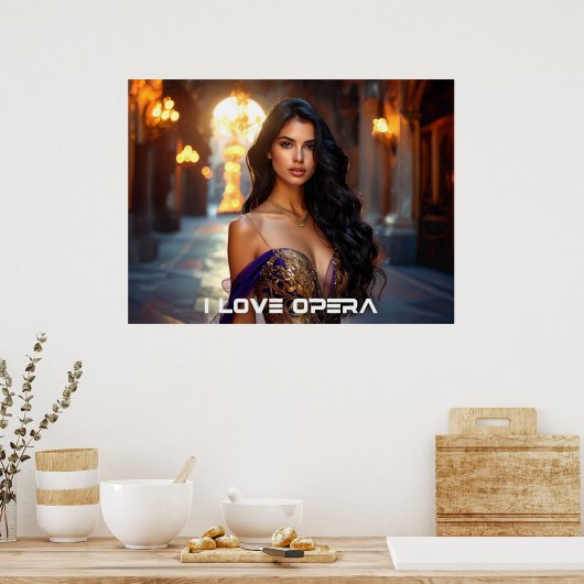 OPERA - IK HOU VAN OPERA POSTER (Keuken)