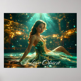 OPERA - IK HOU VAN OPERA POSTER