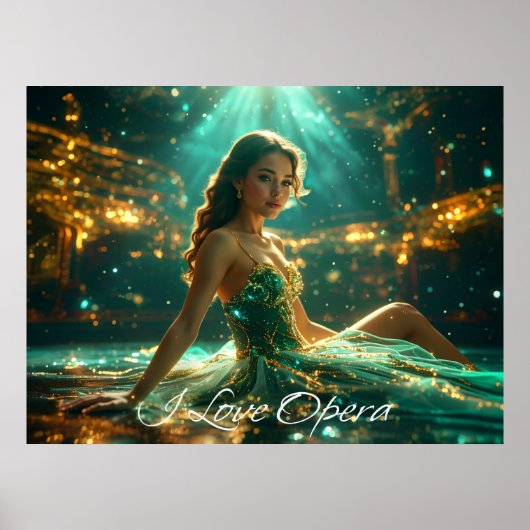 OPERA - IK HOU VAN OPERA POSTER (Voorkant)