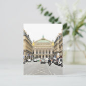 Opera in Parijs, Frankrijk Briefkaart (Staand voorkant)