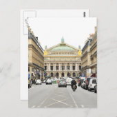 Opera in Parijs, Frankrijk Briefkaart (Voorkant / Achterkant)