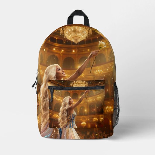 OPERA LOVE BEDRUKTE RUGZAK (Voorkant)