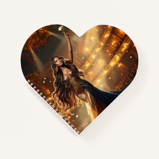 OPERA LOVE - DIVA NOTITIEBOEK (Voorkant)