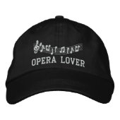 Opera Lover Embroidered Music Pet (Voorkant)