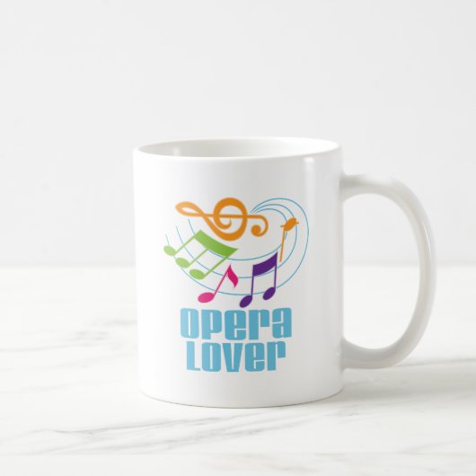 Opera Lover Music CadeauMok Koffiemok (Rechts)