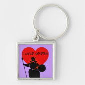 Opera Lover_ Sleutelhanger (Voorkant)
