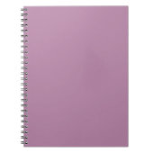 Opera Mauve Classy Colour Design Notitieboek (Voorkant)