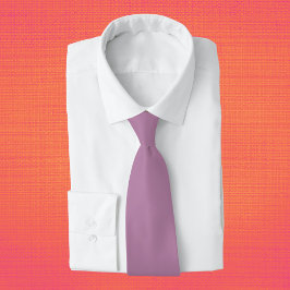 Opera Mauve Solid Color Stropdas