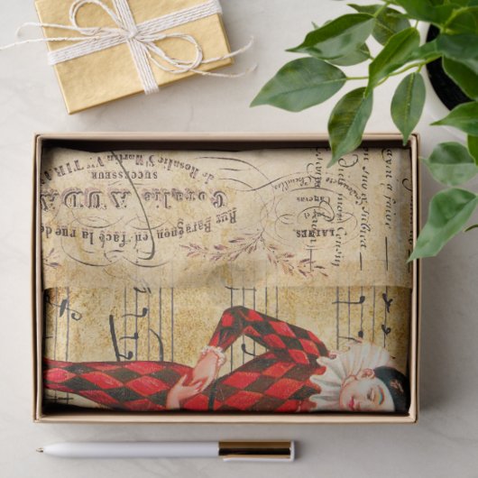 Opera met Frans handschrift Tissuepapier (Geschenk)