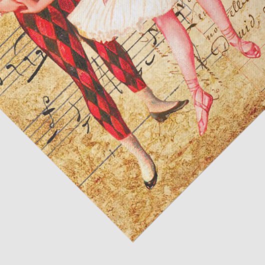 Opera met Frans handschrift Tissuepapier (Detail)