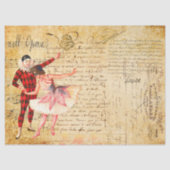 Opera met Frans handschrift Tissuepapier (Voorkant)