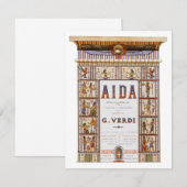  Opera Music, Egyptisch Aida door Verdi (Voorkant / Achterkant)