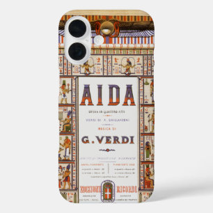 Opera Music, Egyptisch Aida door Verdi iPhone 16 Hoesje