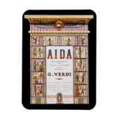 Opera Music, Egyptisch Aida door Verdi Magneet (Verticaal)