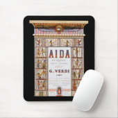  Opera Music, Egyptisch Aida door Verdi Muismat (Met muis)