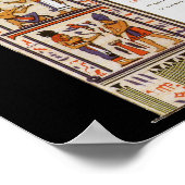  Opera Music, Egyptisch Aida door Verdi Poster (Hoek)