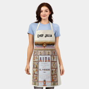  Opera Music, Egyptisch Aida door Verdi Schort