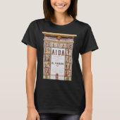  Opera Music, Egyptisch Aida door Verdi T-shirt (Voorkant)