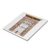  Opera Music, Egyptisch Aida door Verdi Tegeltje (Zijkant)