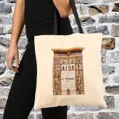  Opera Music, Egyptisch Aida door Verdi Tote Bag