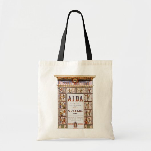  Opera Music, Egyptisch Aida door Verdi Tote Bag (Voorkant)