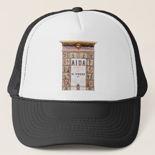  Opera Music, Egyptisch Aida door Verdi Trucker Pet (Voorkant)