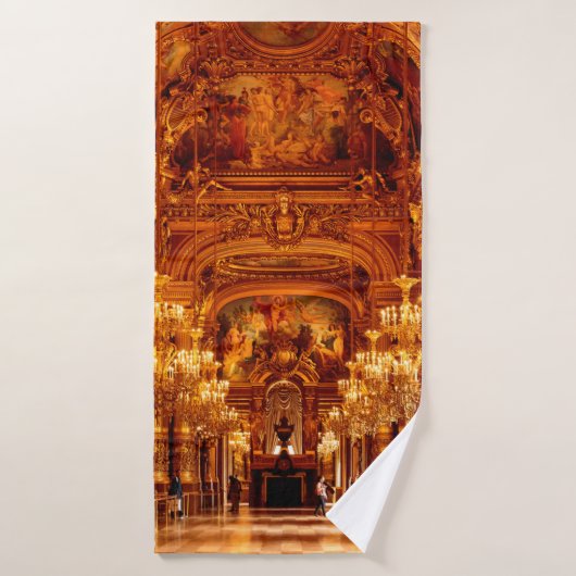 Opera National de Paris Garnier in Frankrijk Badhanddoek (Badhanddoek)