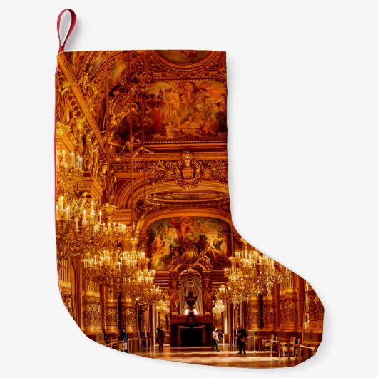 Opera National de Paris Garnier in Frankrijk Kleine Kerstsok (Voorkant)