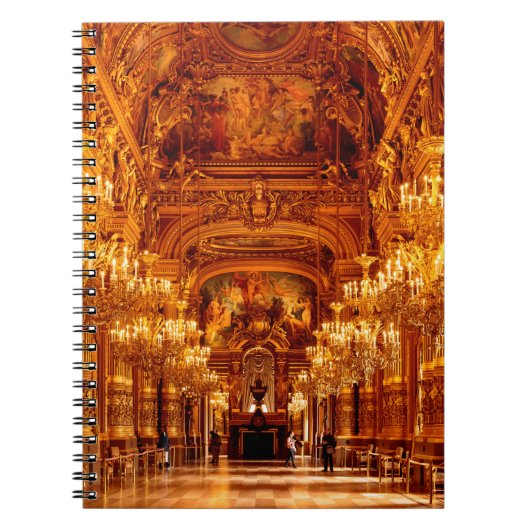 Opera National de Paris Garnier in Frankrijk Notitieboek (Voorkant)