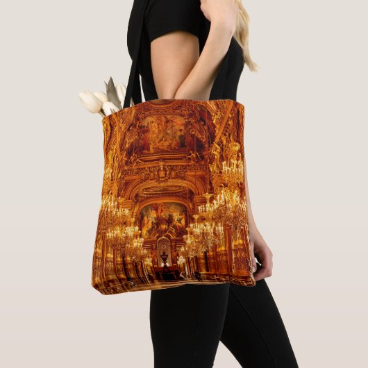 Opera National de Paris Garnier in Frankrijk Tote Bag (Dichtbij)