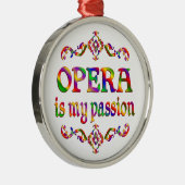 Opera Passion Metalen Ornament (Rechts)