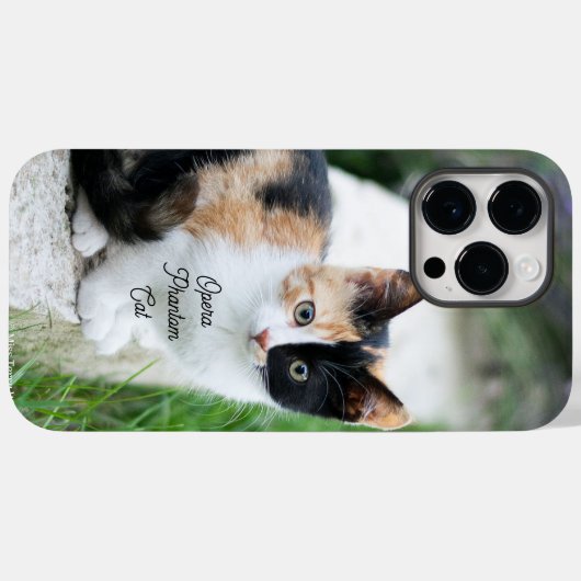 Opera Phantom Cat Case-Mate iPhone Case (Achterkant (horizontaal))