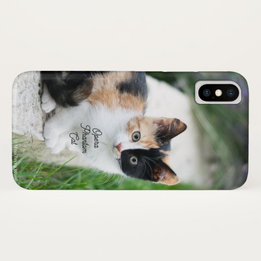 Opera Phantom Cat Case-Mate iPhone Case (Achterkant (horizontaal))