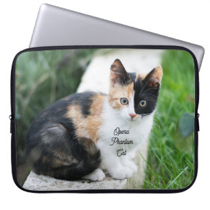 Opera Phantom Cat Elektronische Zak Laptop Sleeve